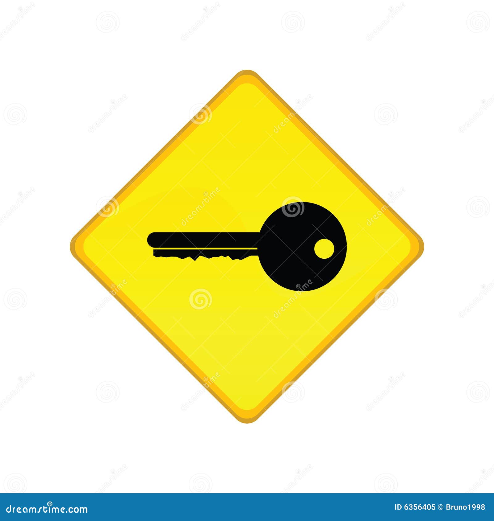 Key Sign Royalty Free Stock Photo - Image: 6356405