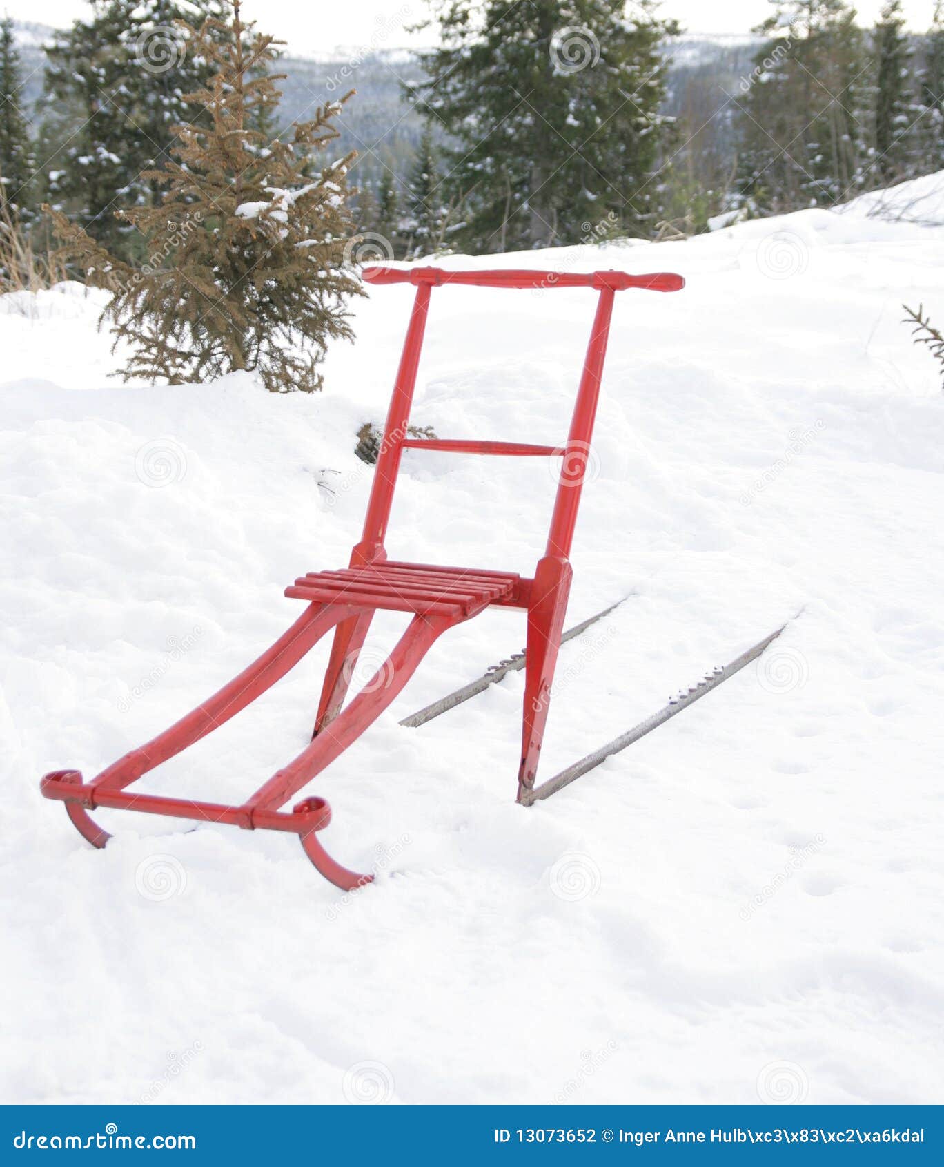Kicksled Stock Photography Image 13073652