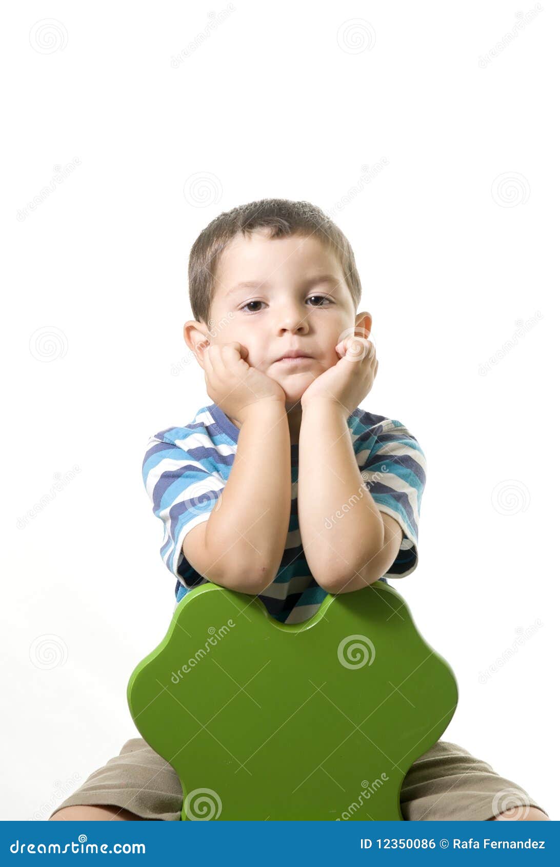 Kid Bored Royalty Free Stock Image Image 12350086