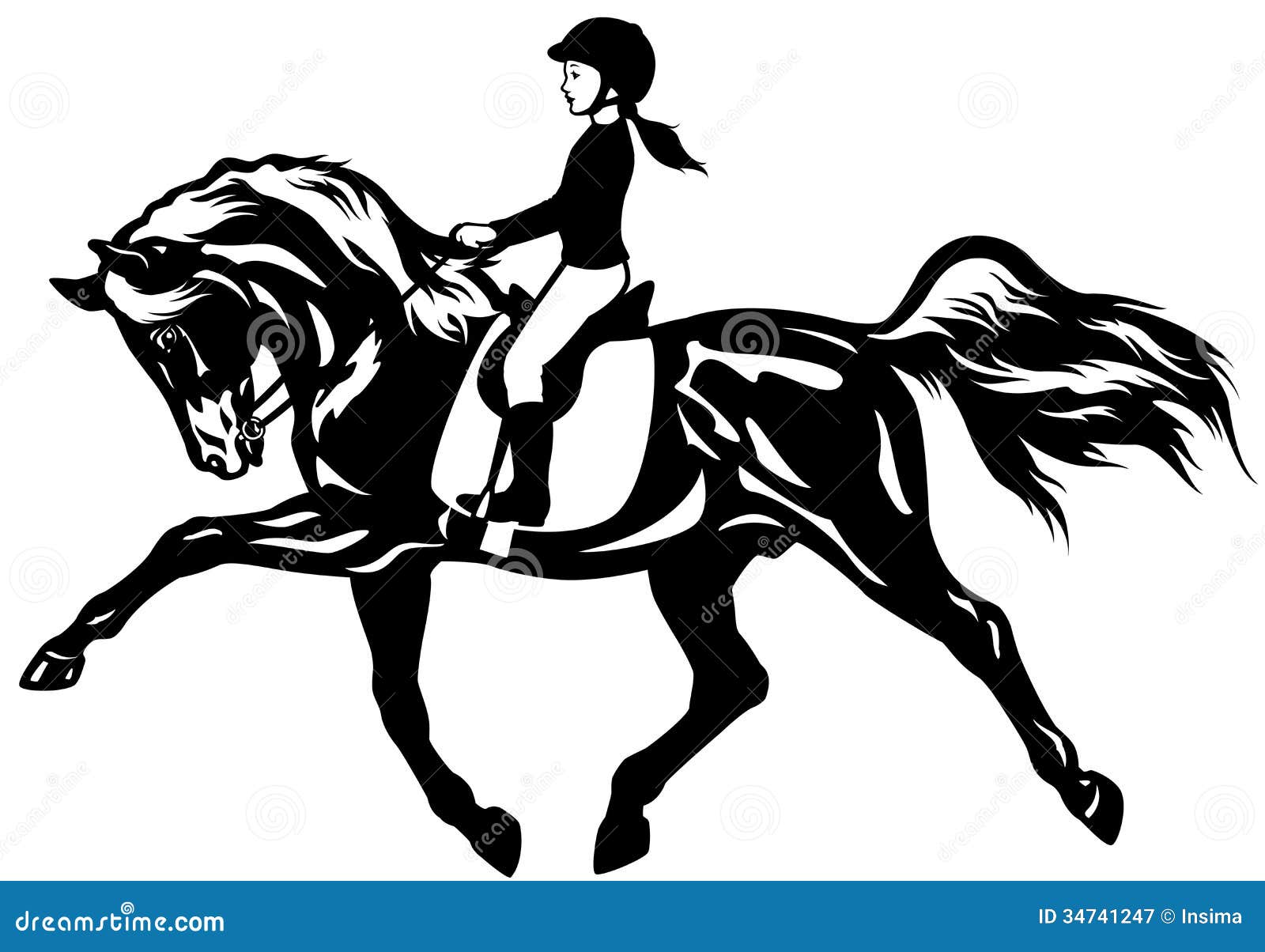 clipart ride a horse - photo #44