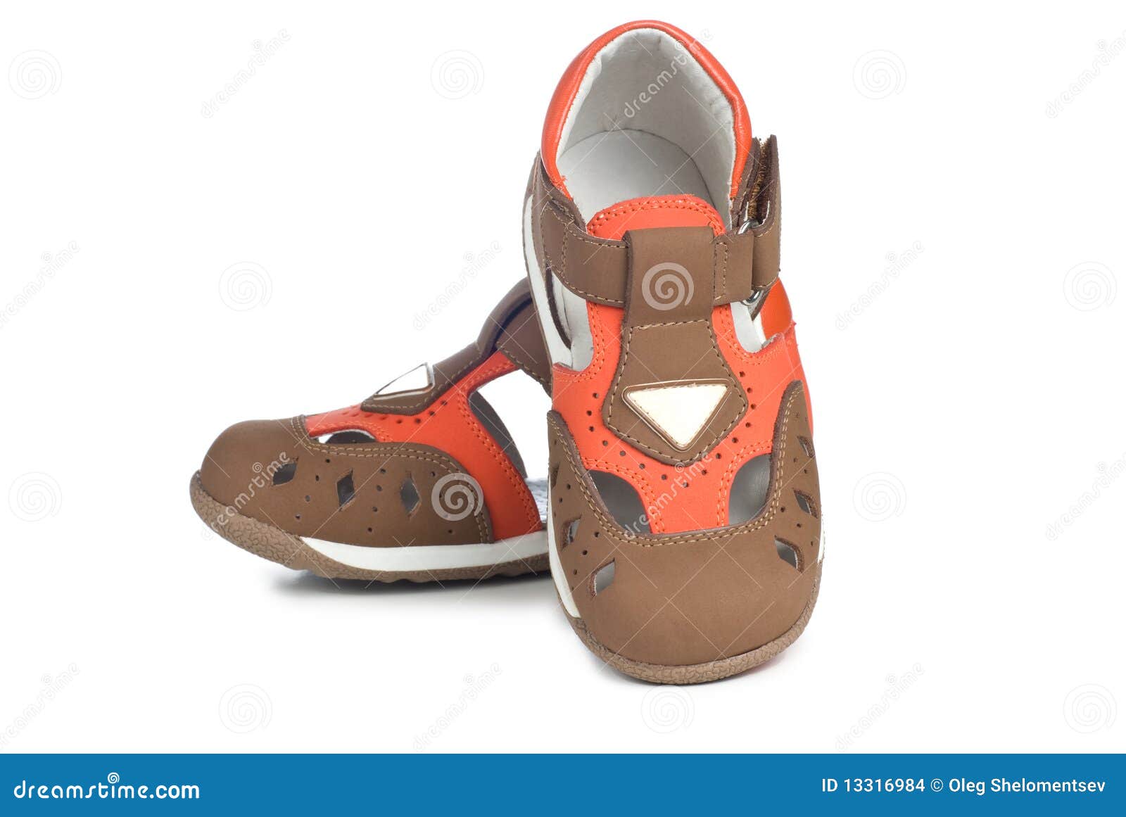 Kids Leather Shoes. Stock Images - Image: 13316984