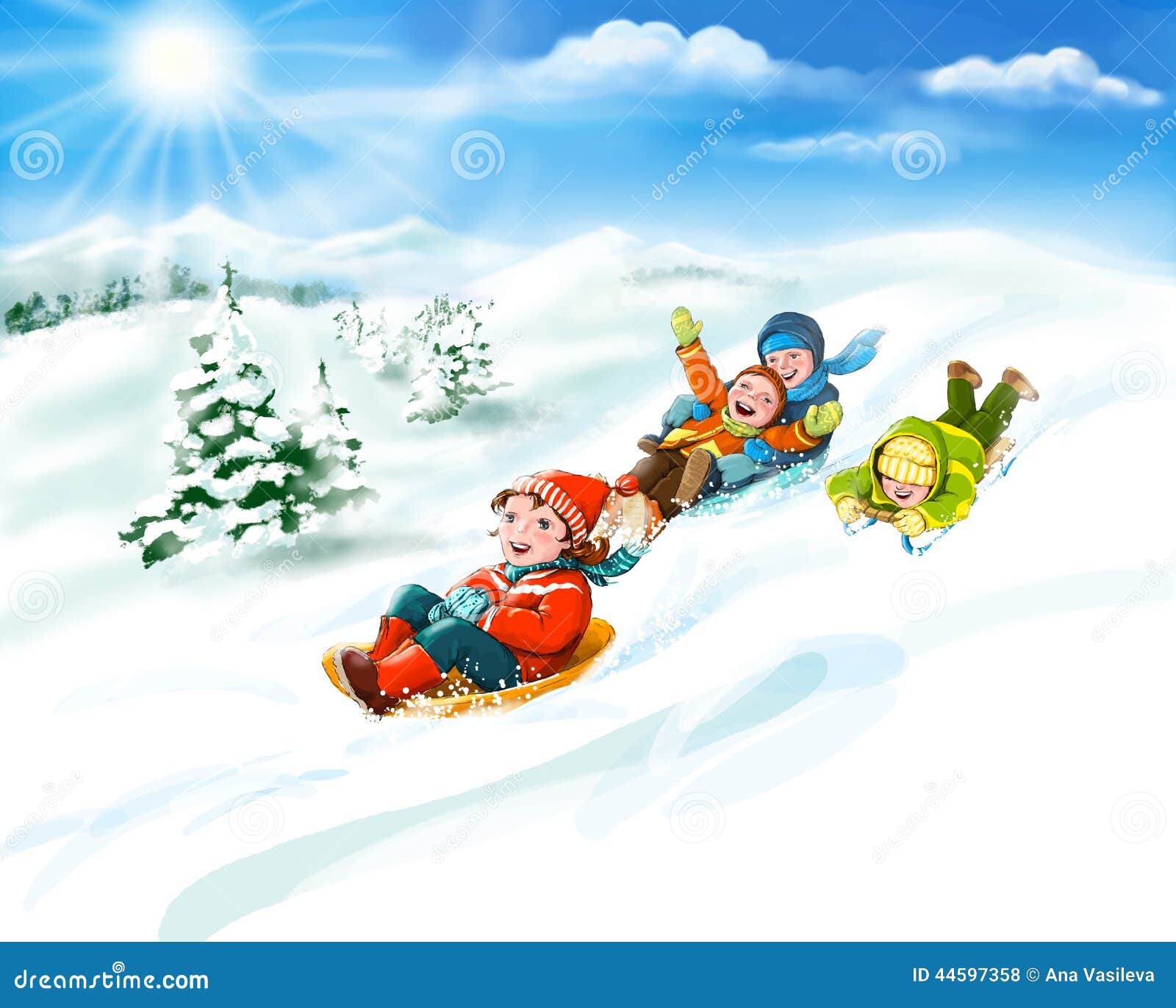 winter vacation clipart - photo #11