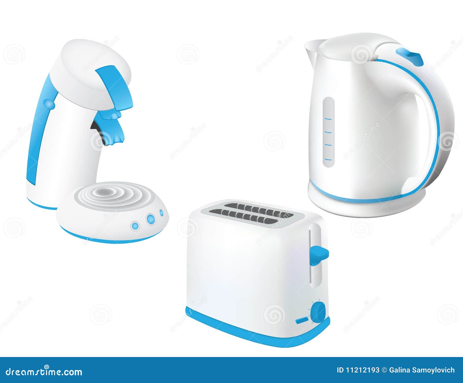 Kitchen Electrical Appliances Stock Photos Image 11212193