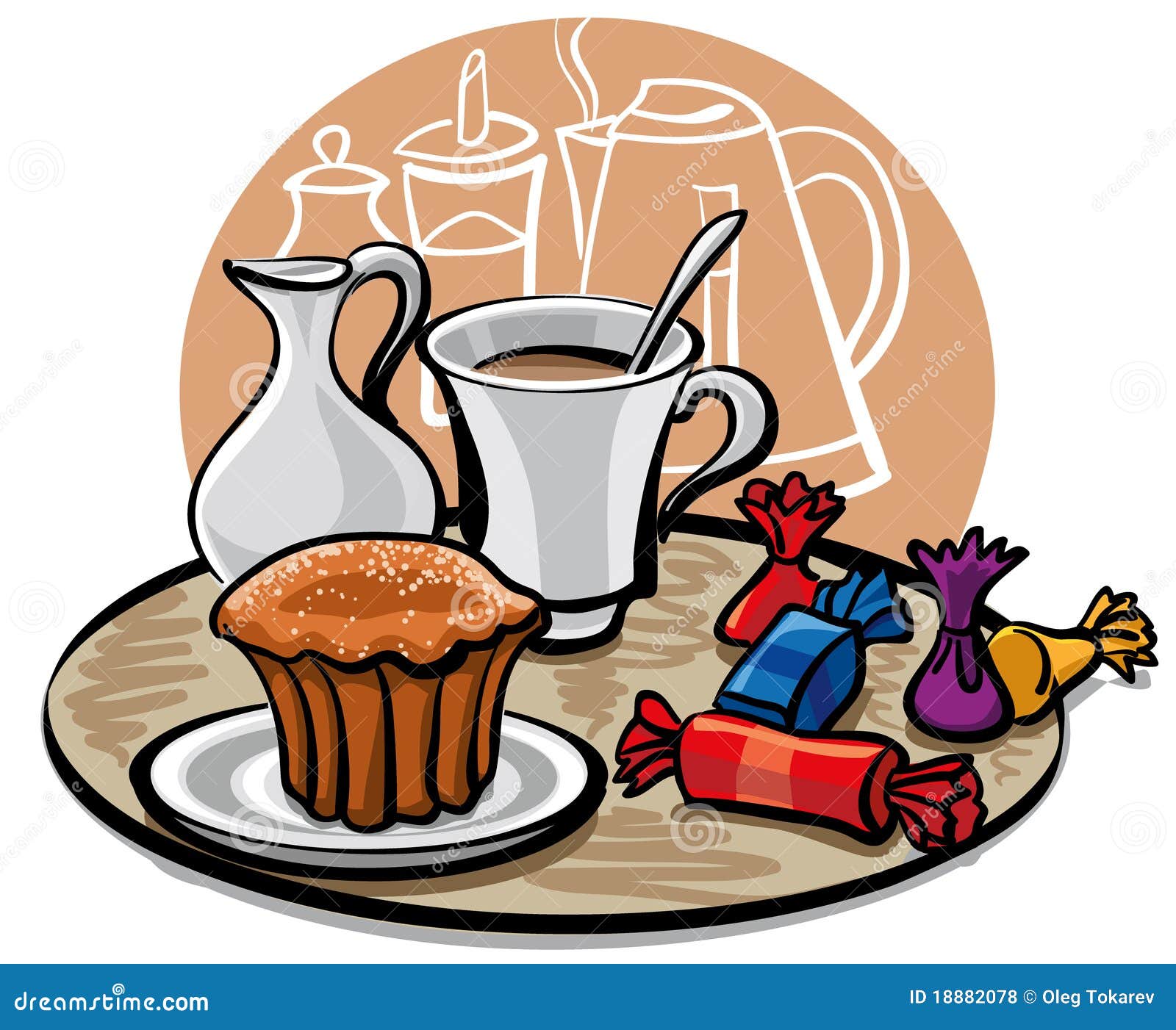 Clipart Kostenlos Kaffee Und Kuchen
