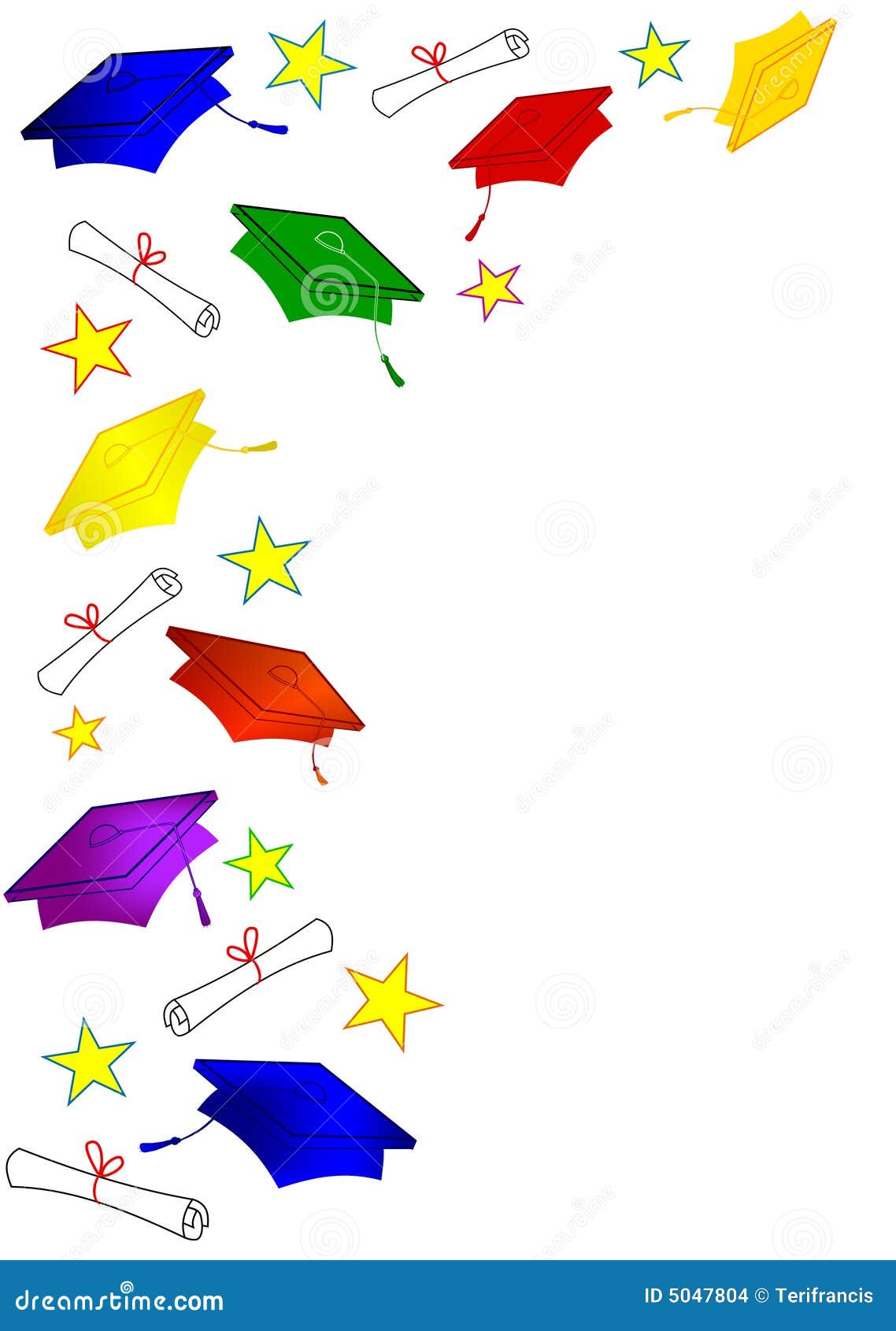 Graduation Cap Clip Art Frame Graduation Cap Clip Art Frame