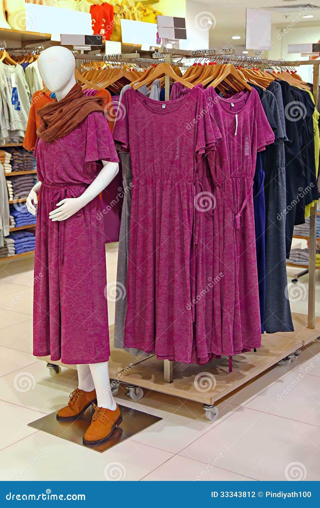 men clothing department store display/ladies shoes garment fashion display rack wall customized wholesales-in Display Racks from Industry & Business on
