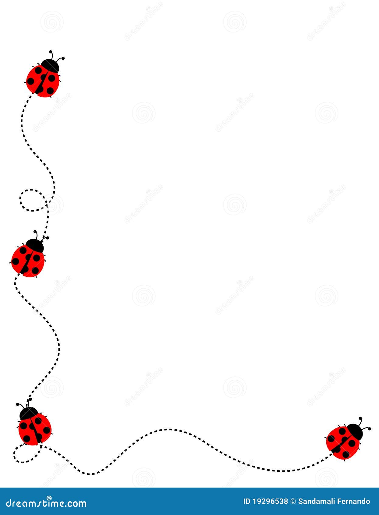 ladybug border clip art - photo #2