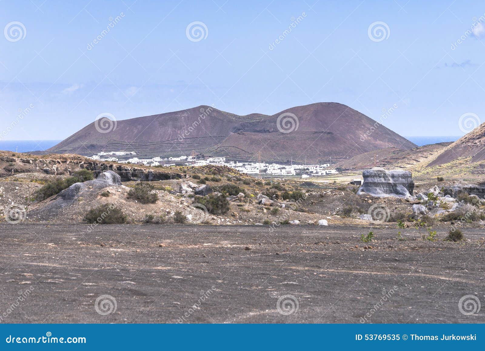 Small Town On Canary Islands Small Town On Canary Islands