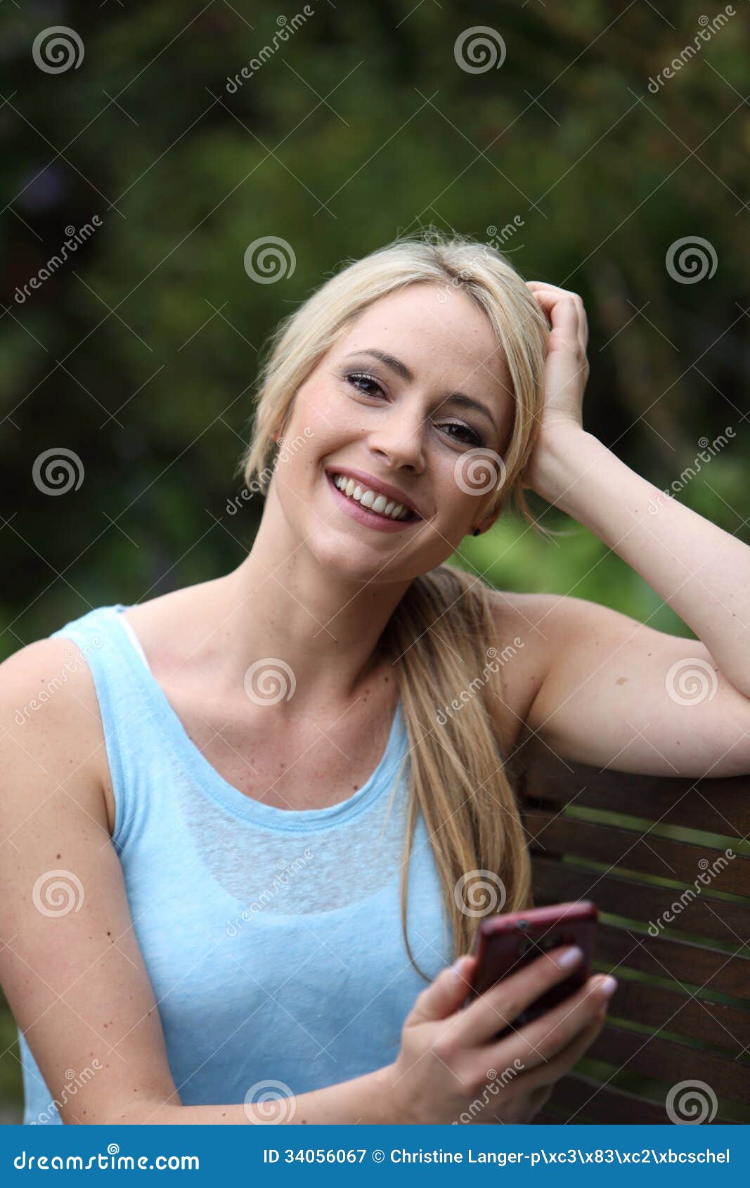 Beautiful Woman Laughing