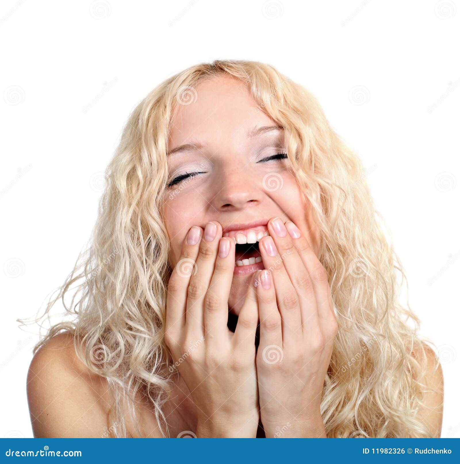 Blonde Laughing 42