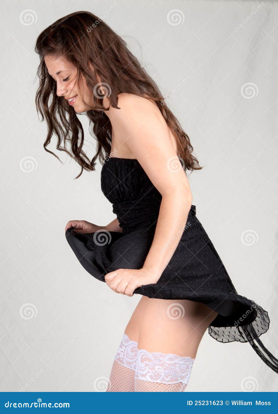 Dress Blows Up