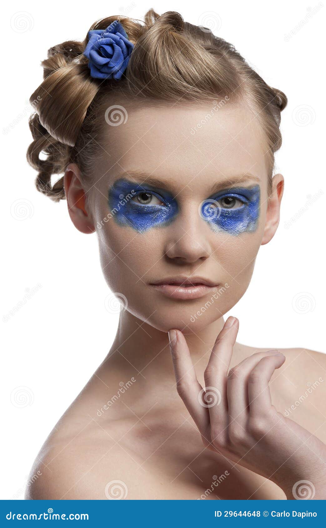 Manage+E+TWA Le Maquillage Floral, Elle Est Tournée De Trois Quarts Photos libres ...