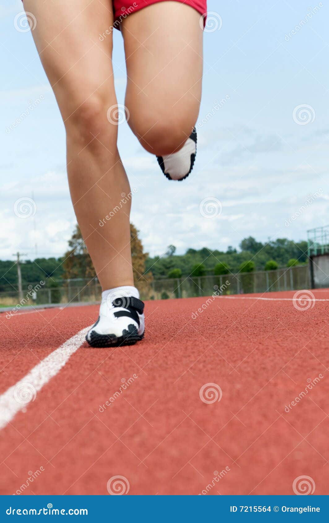 Legs Running Stock Images Image 7215564