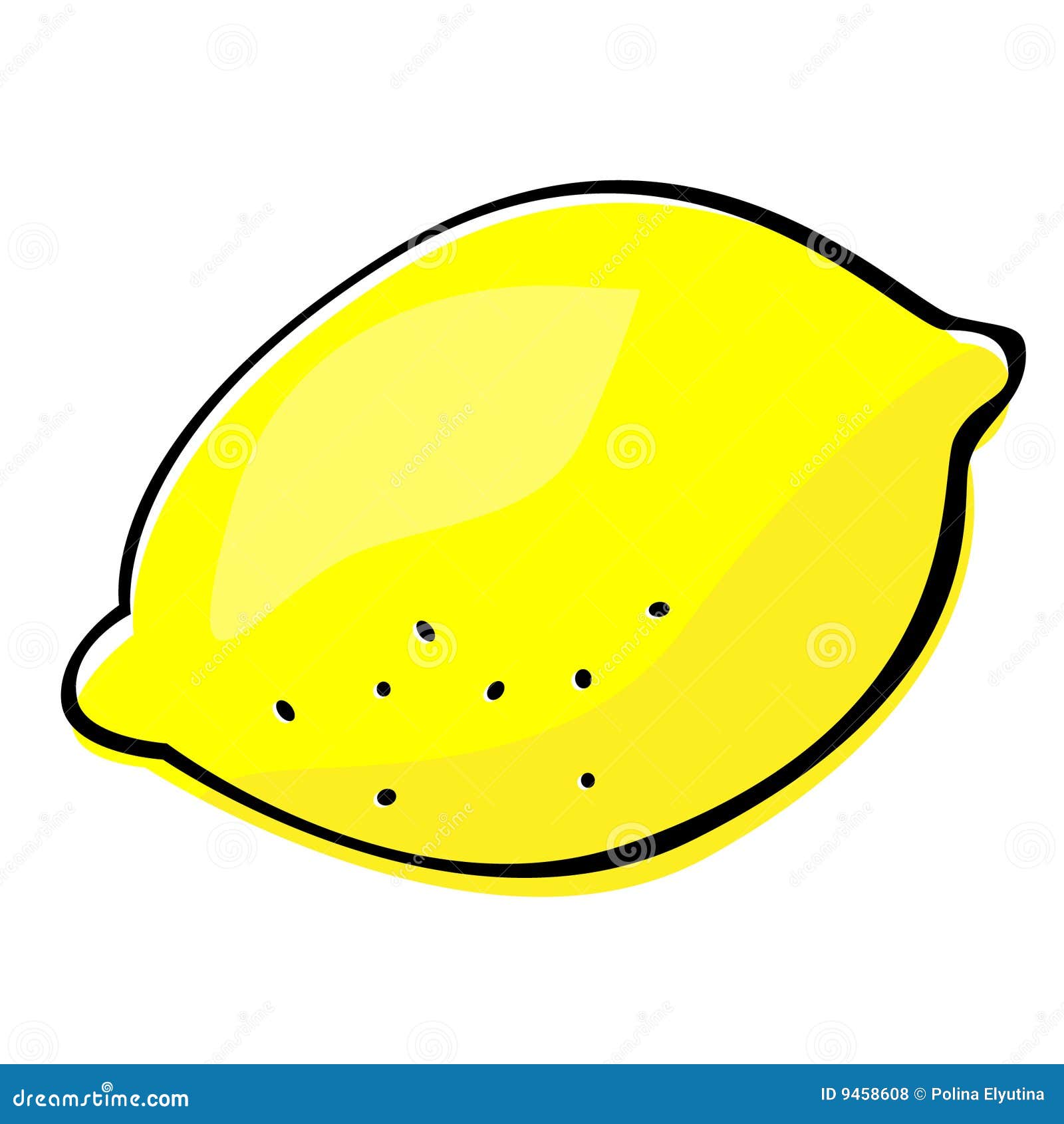 yellow lemon clipart - photo #24