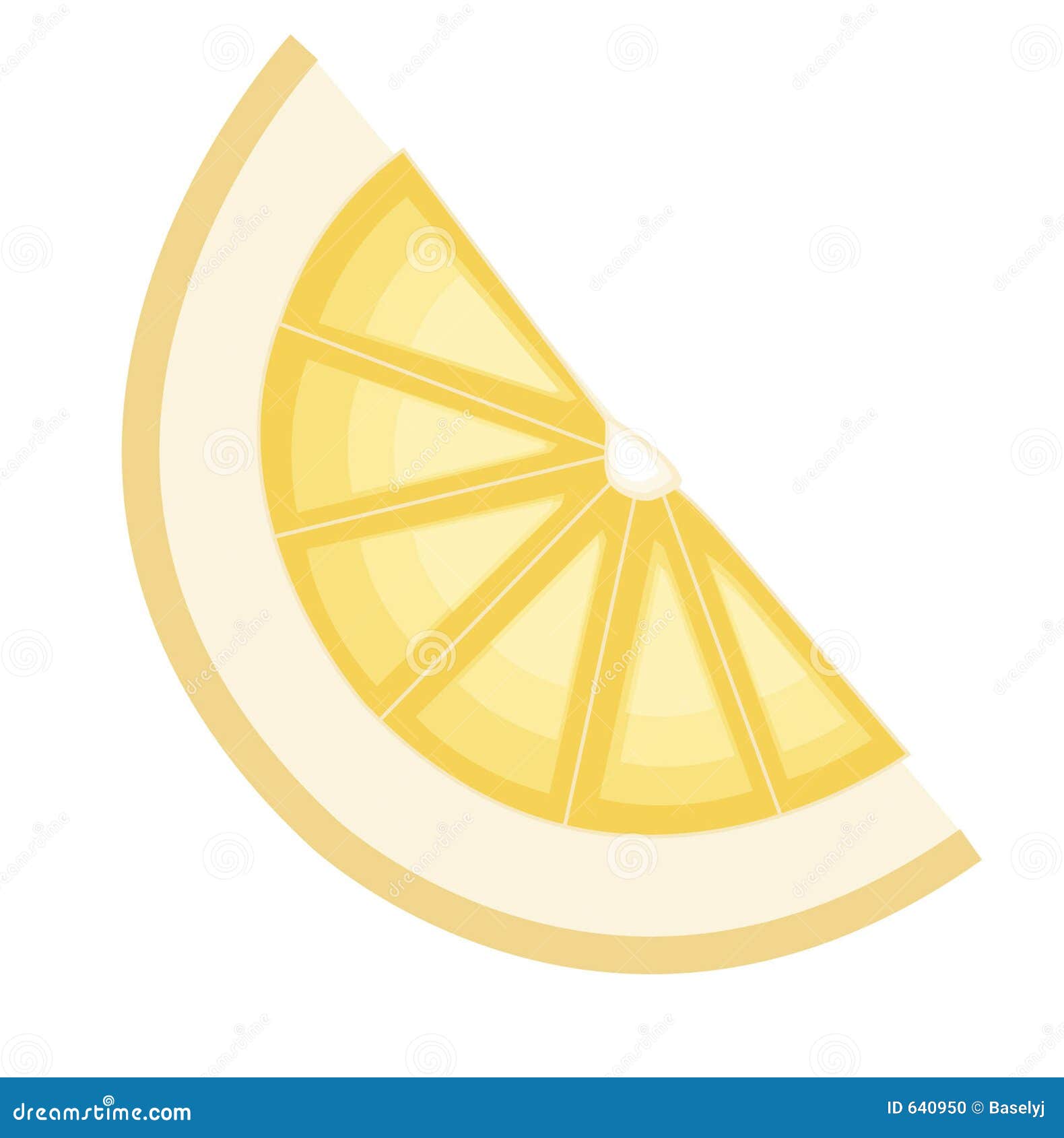 lemon wedge clip art - photo #12