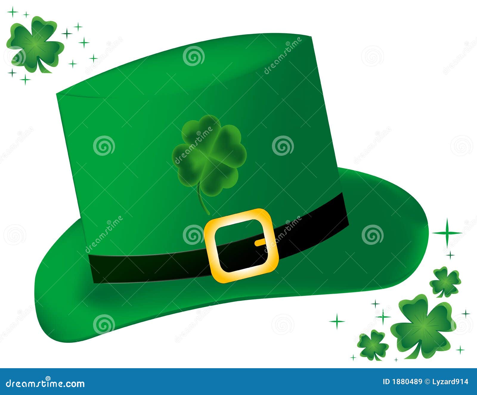 leprechaun hat clipart - photo #45