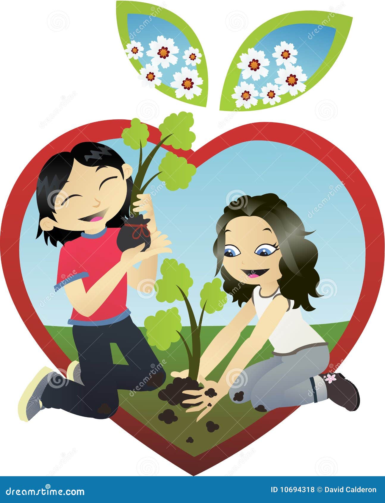 tree planting clipart - photo #42