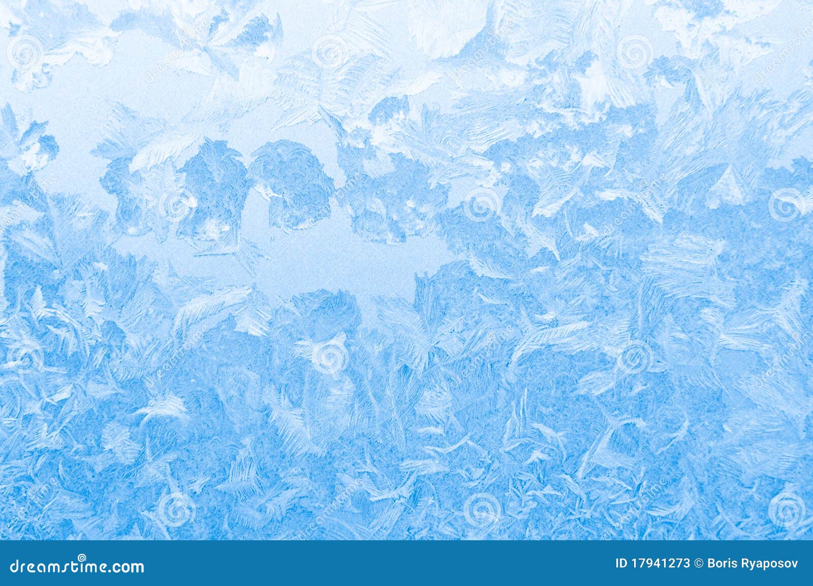 Light Blue Frozen Window Glass Stock Photos  Image: 17941273