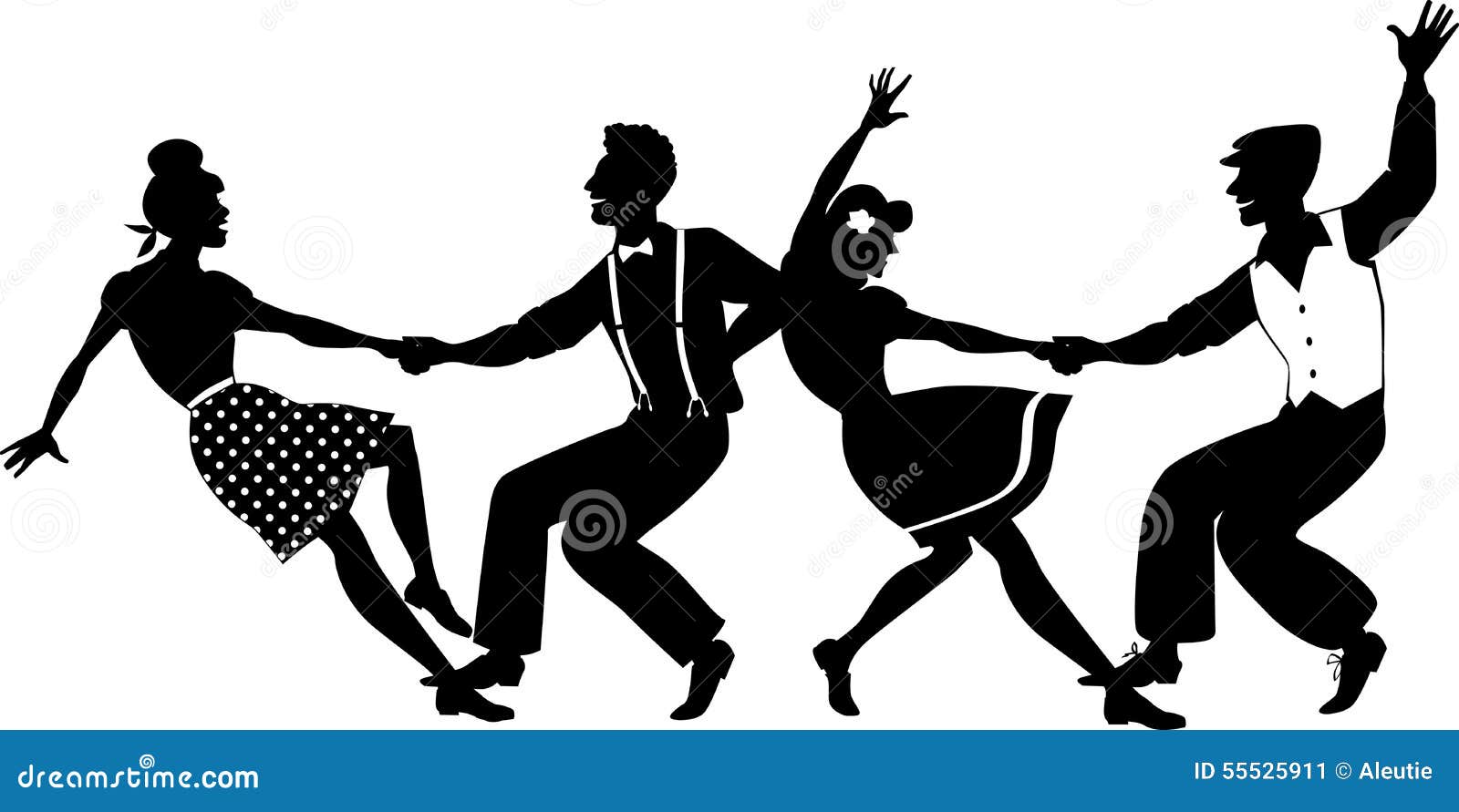 swing dance clip art vector - photo #36