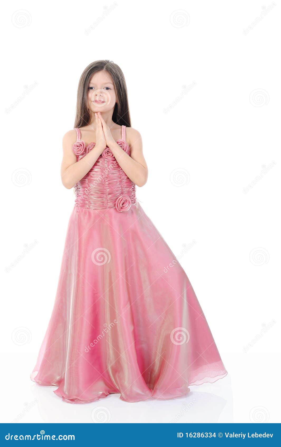 More similar stock images of ` Little girl in evening dress `