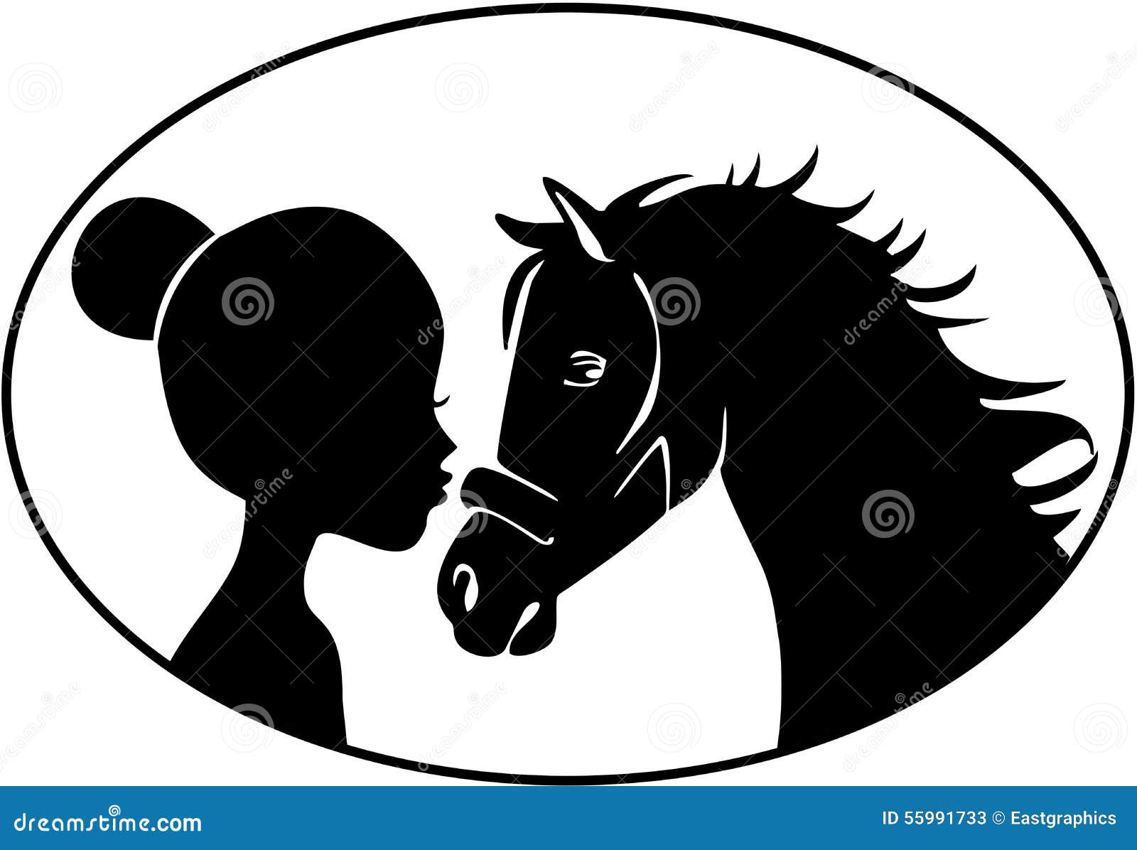 horse and girl clipart - photo #37