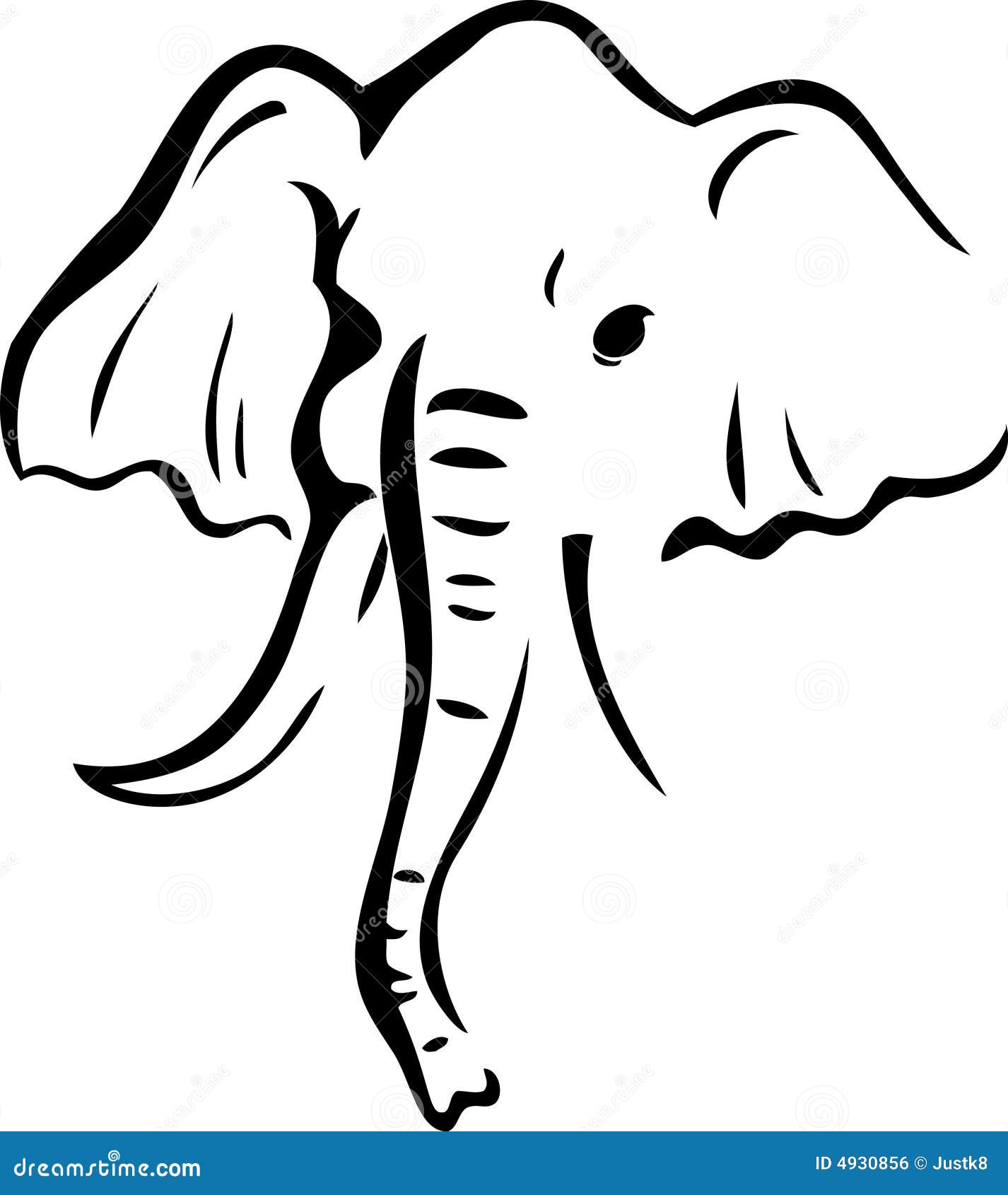 Logo Elephant Royalty Free Stock Image Image 4930856