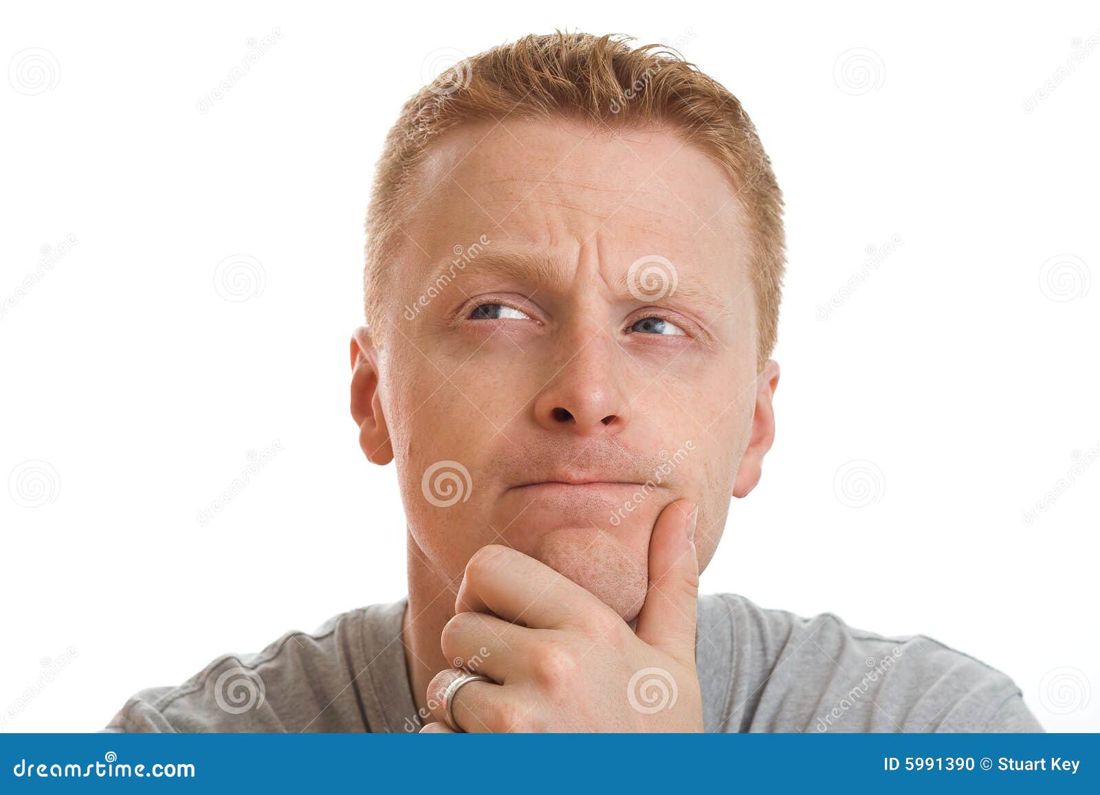 Looking Thoughtful Stock Photo - Image: 5991390
