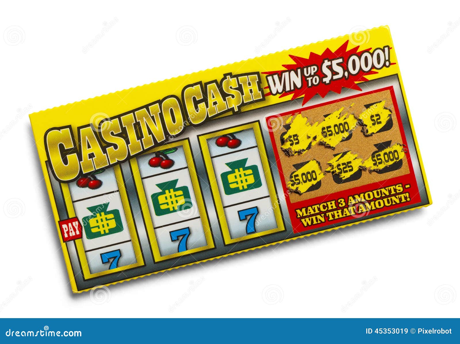 Lottery Ticket Stock Photo - Image: 45353019