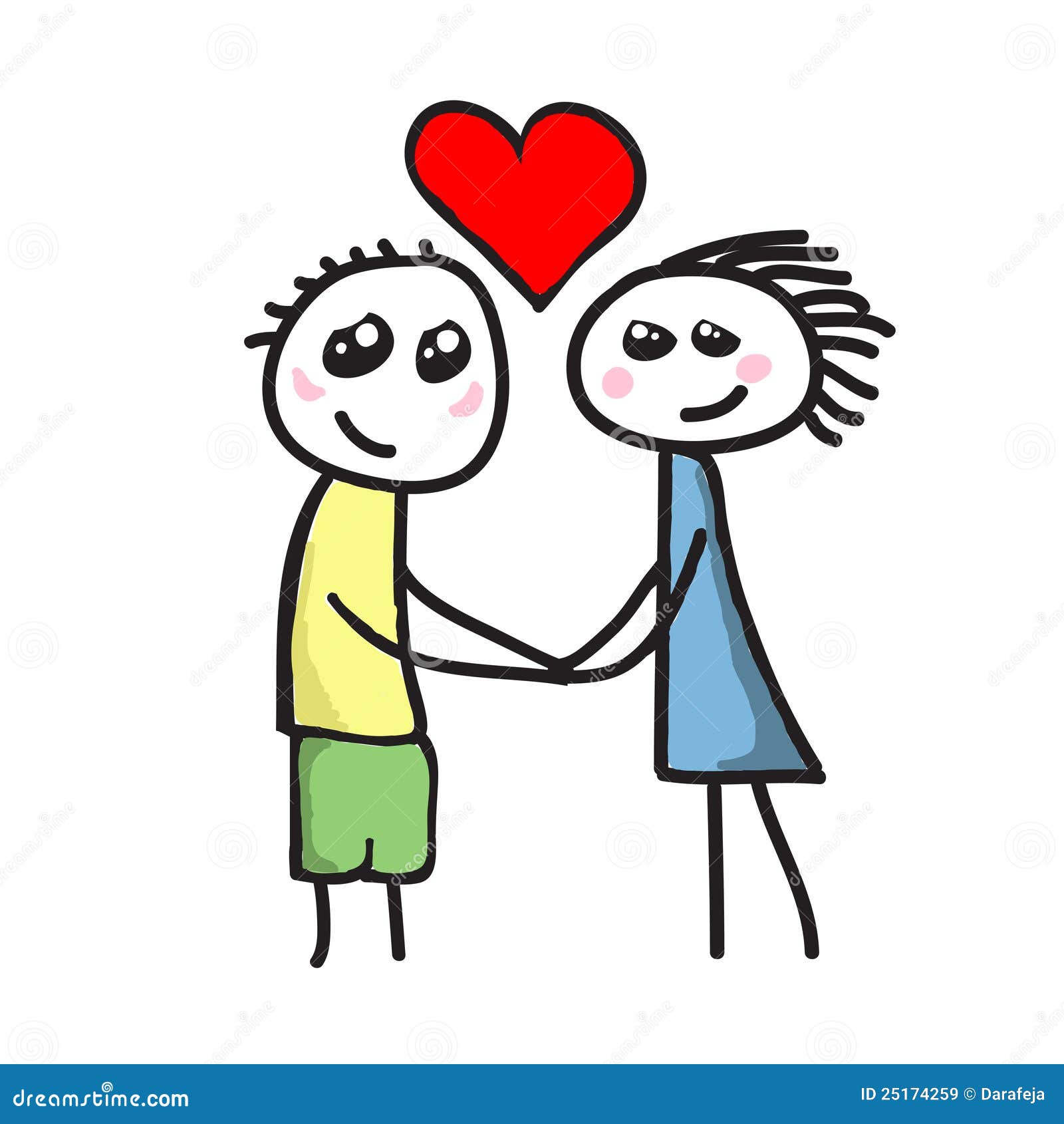 boy and girl holding hands clipart - photo #48
