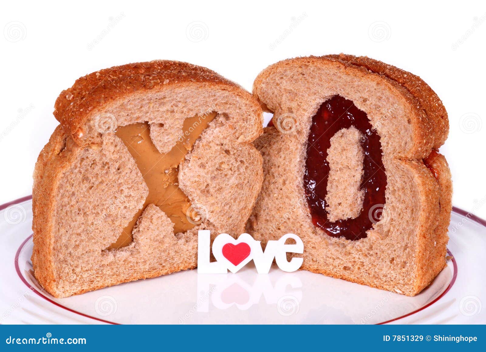 Love Bread Royalty Free Stock Images Image 7851329