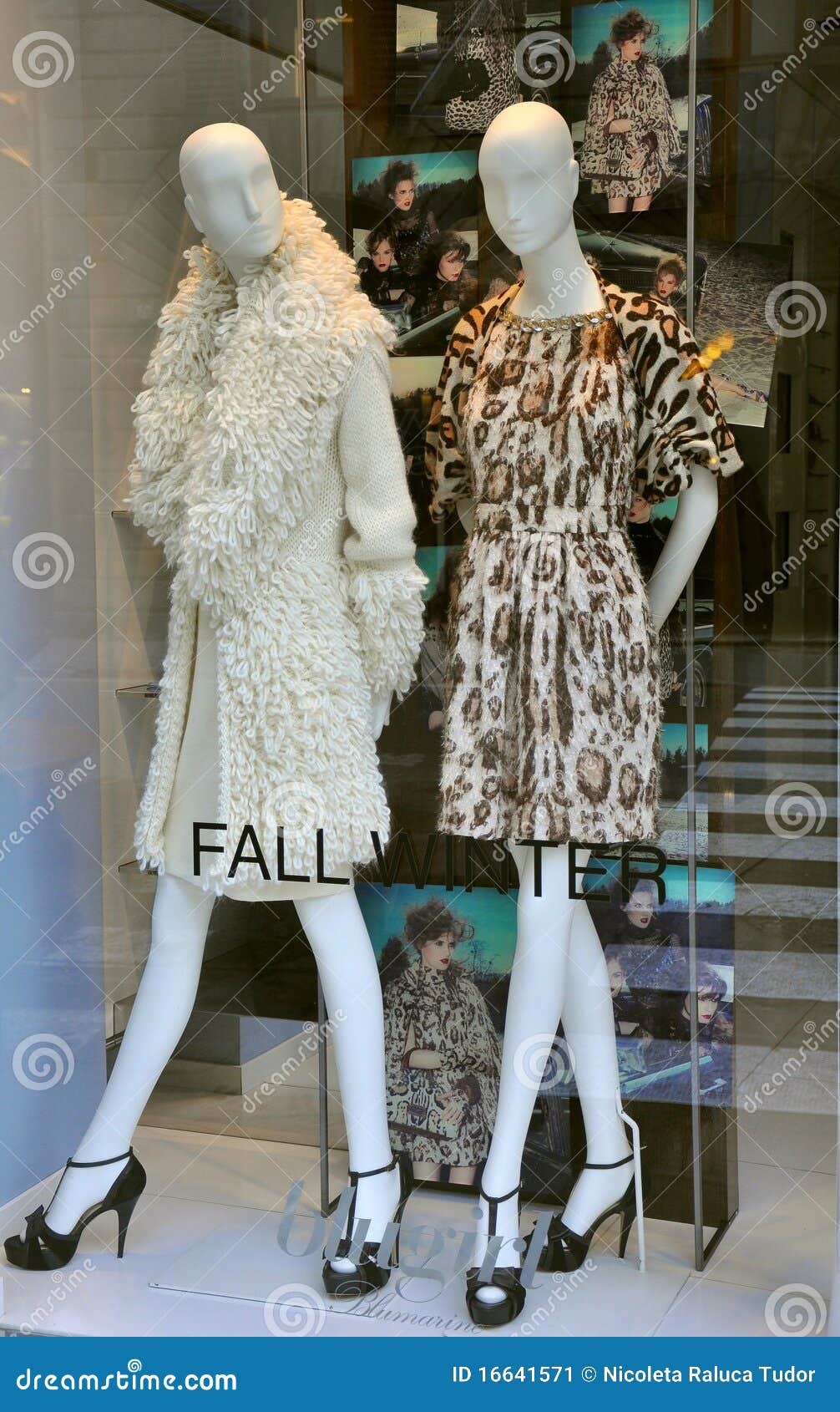 Fall winter fashion for women in 2011 in Italy. Blumarine fashion