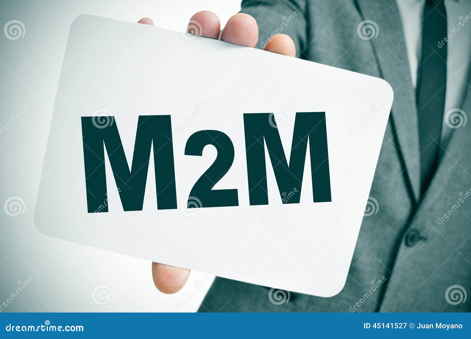 M2M, For The Machine To Machine Technologies Stock Photo ...