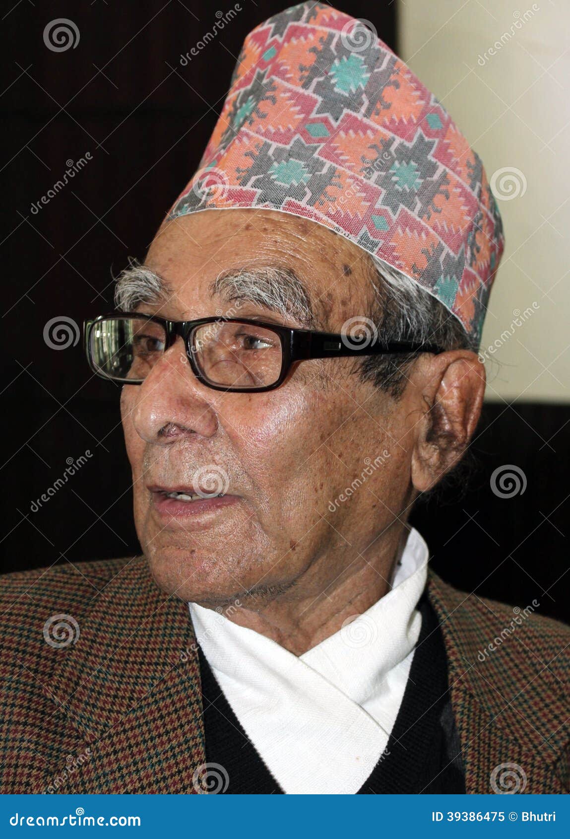 Madhav Prasad Ghimire-Poet of Nepal Editorial Image - madhav-prasad-ghimire-poet-nepal-one-most-popular-poets-has-been-honored-title-nation-39386475