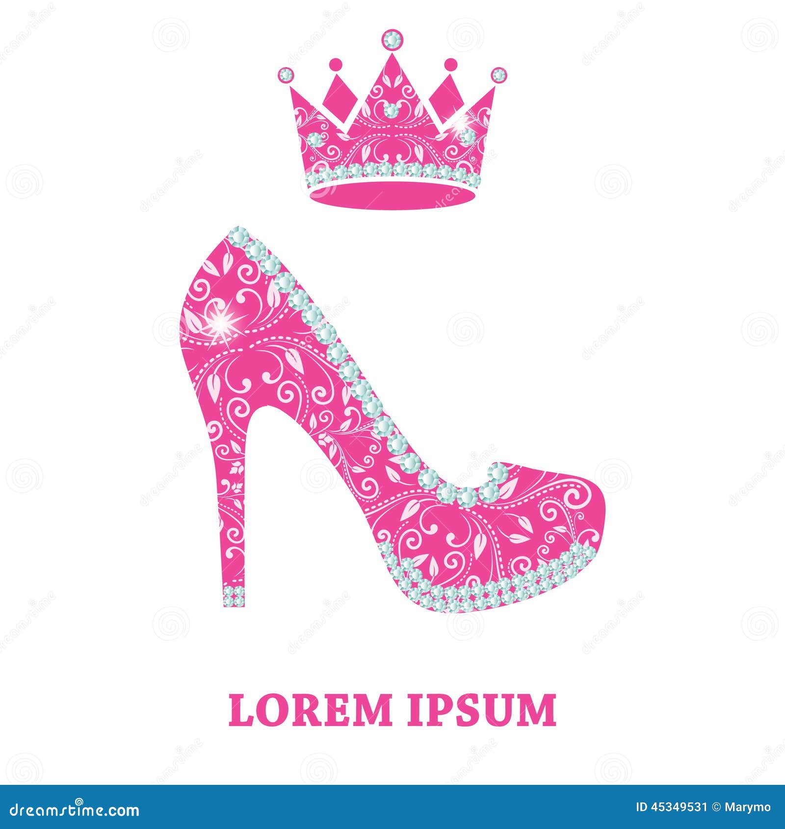 princess shoes clip art - photo #30