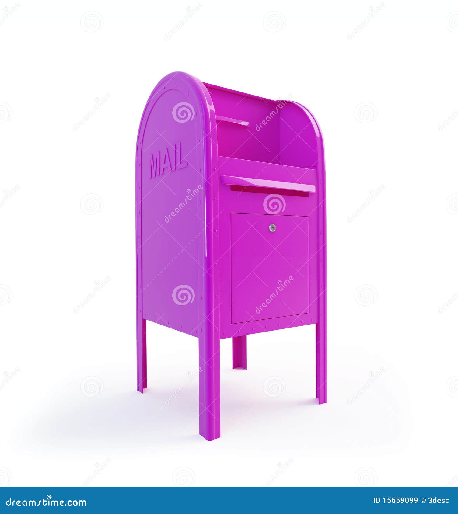 Mailbox Pink Royalty Free Stock Images Image 15659099