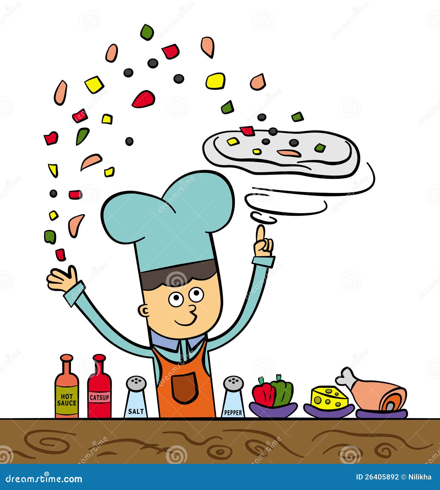 pizza ingredients clipart - photo #32