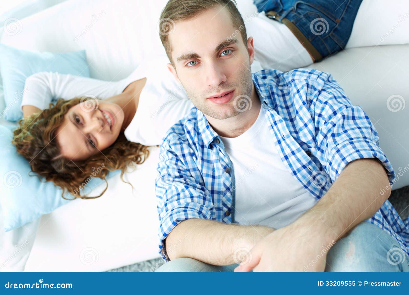 Man And His Wife Royalty Free Stock Photo Image