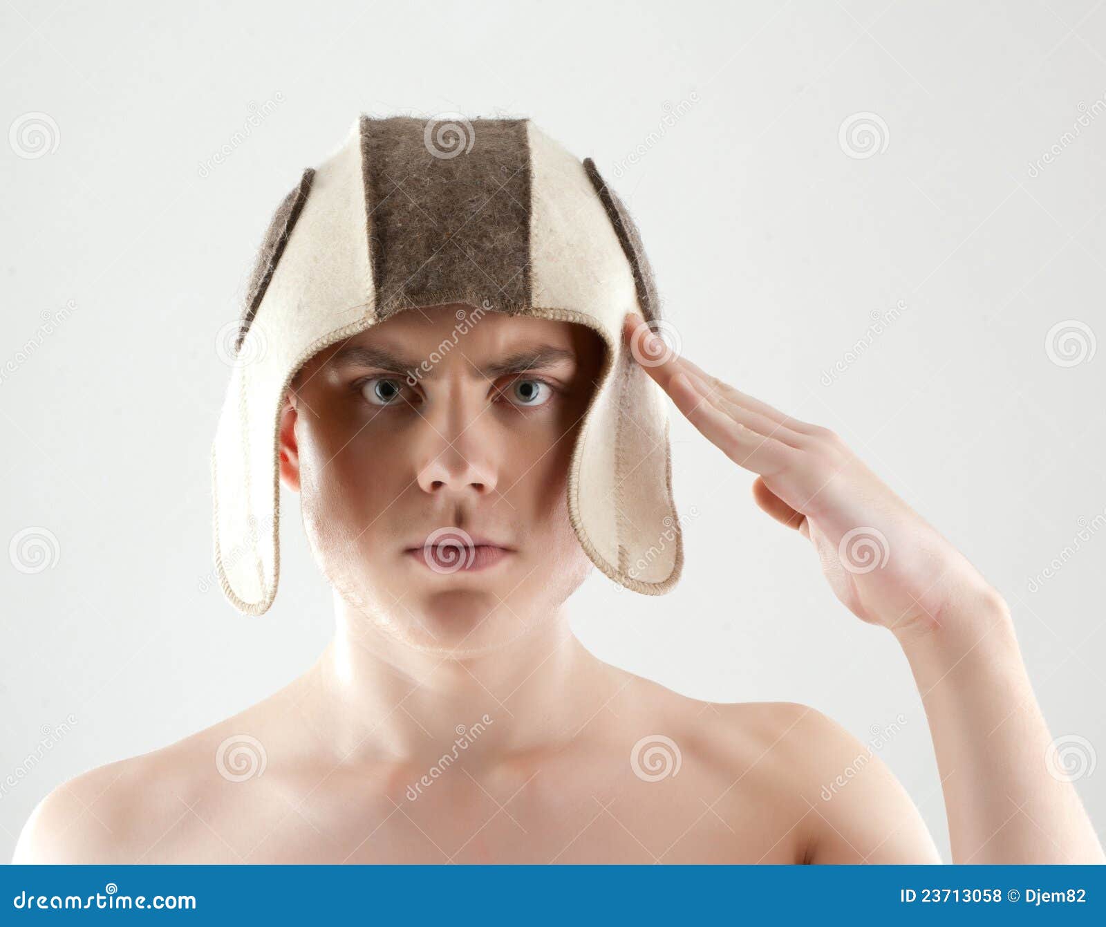 Royalty Free Stock Photos: Man making funny face