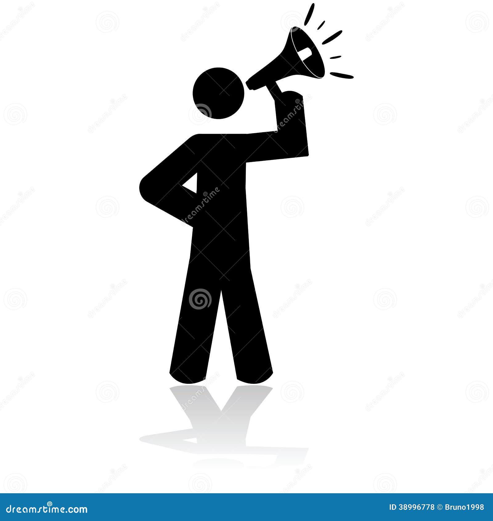clipart man with megaphone - photo #31