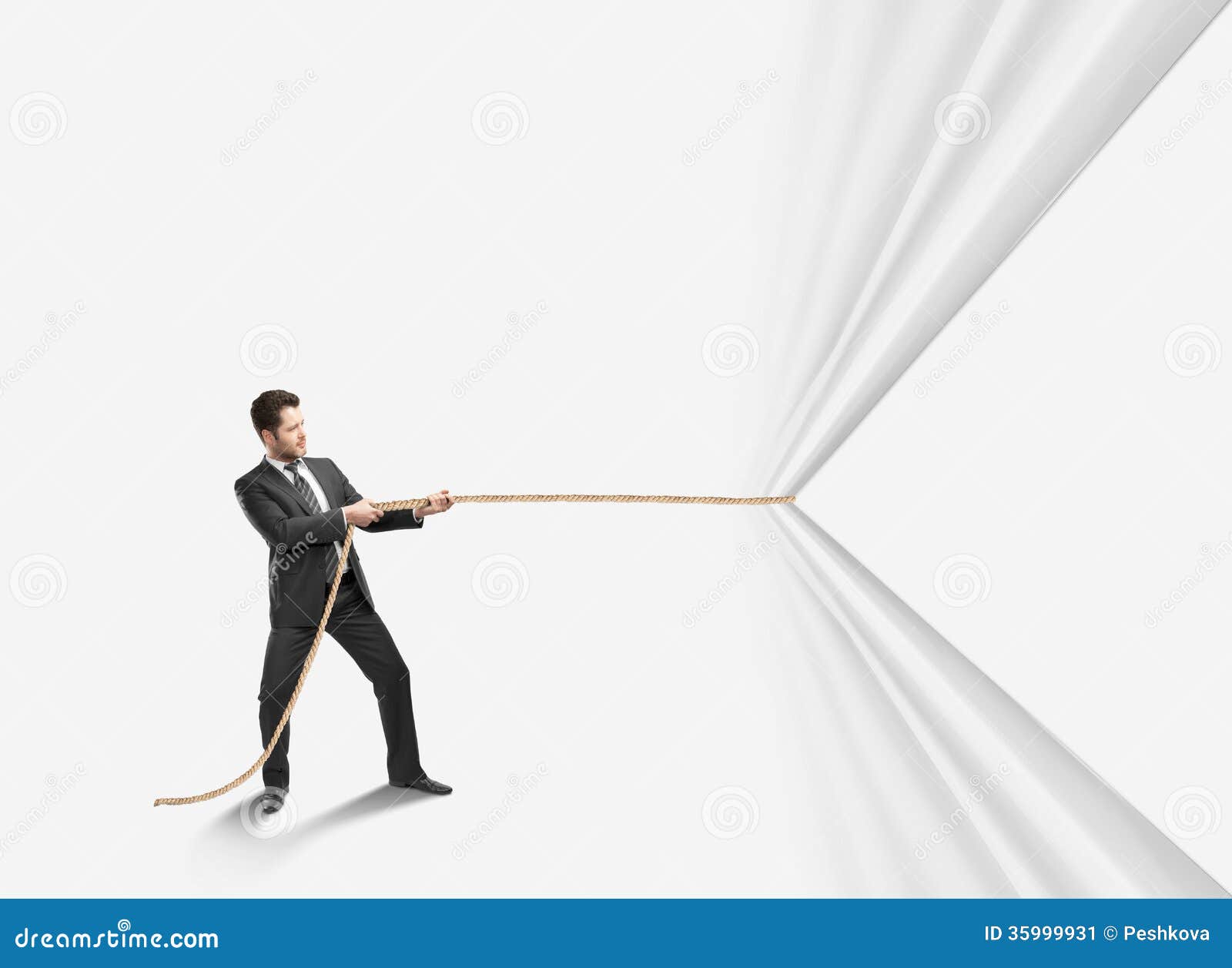 clipart man pulling rope - photo #31