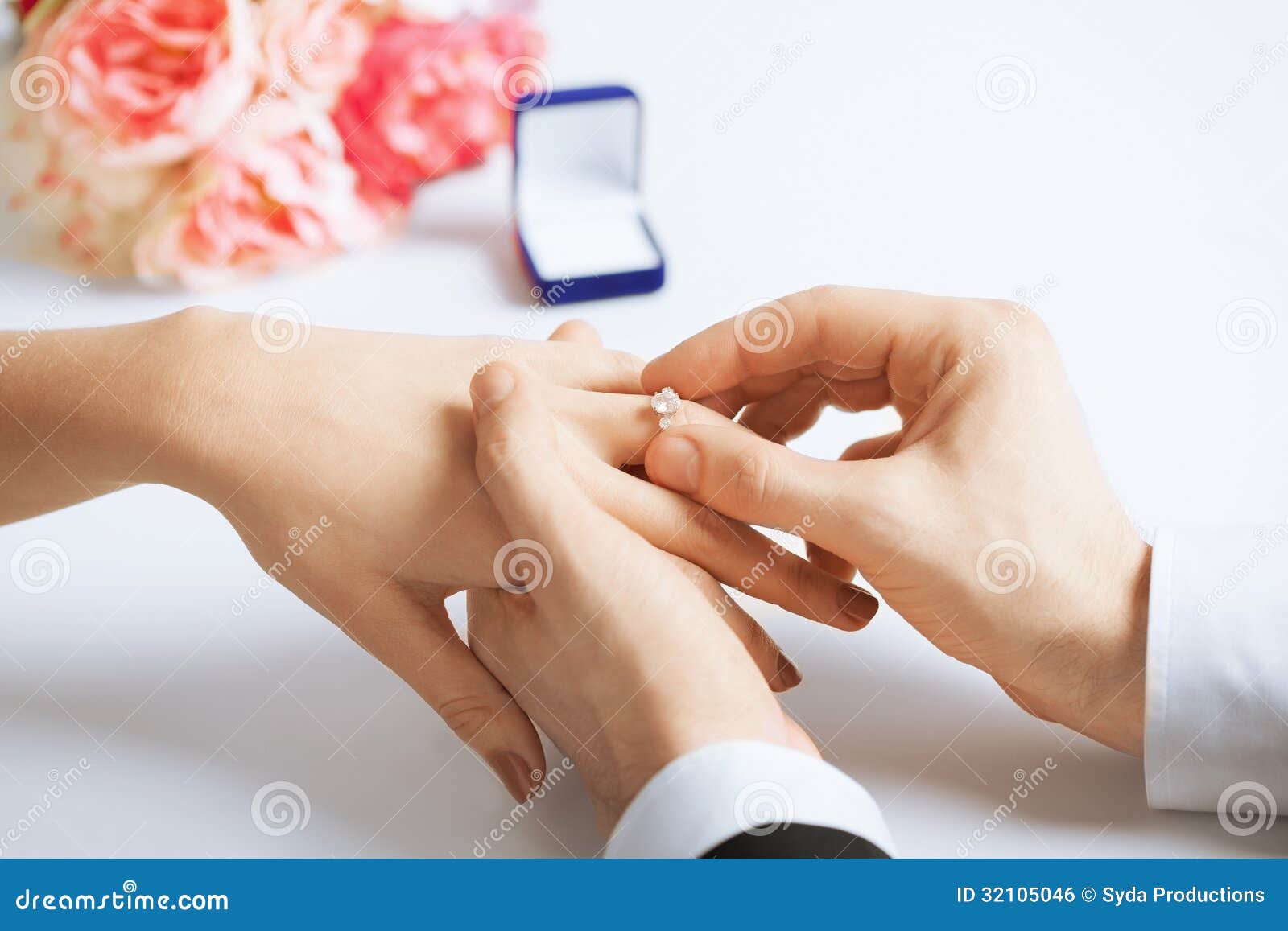 Wedding rings on which hand