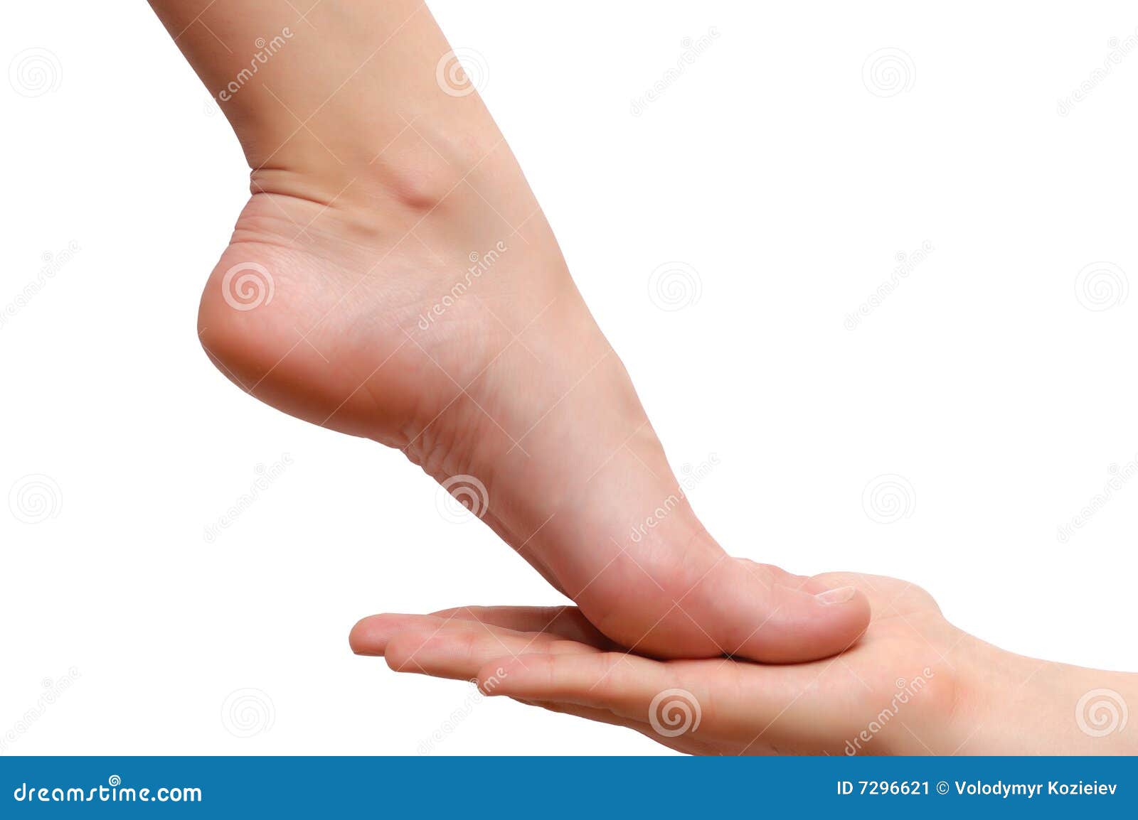 man s hand woman s feet 7296621