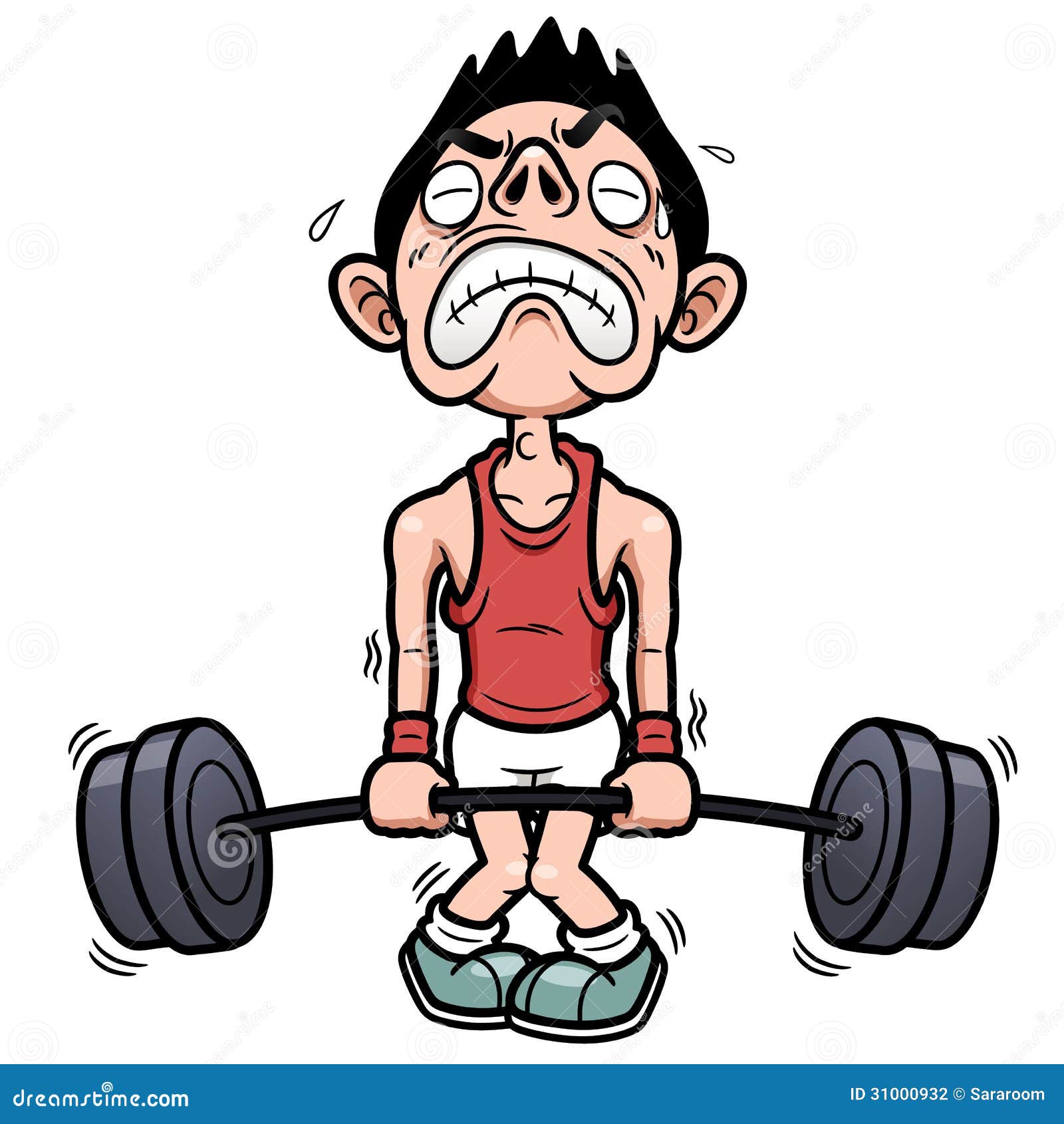 clipart man lifting weights - photo #26