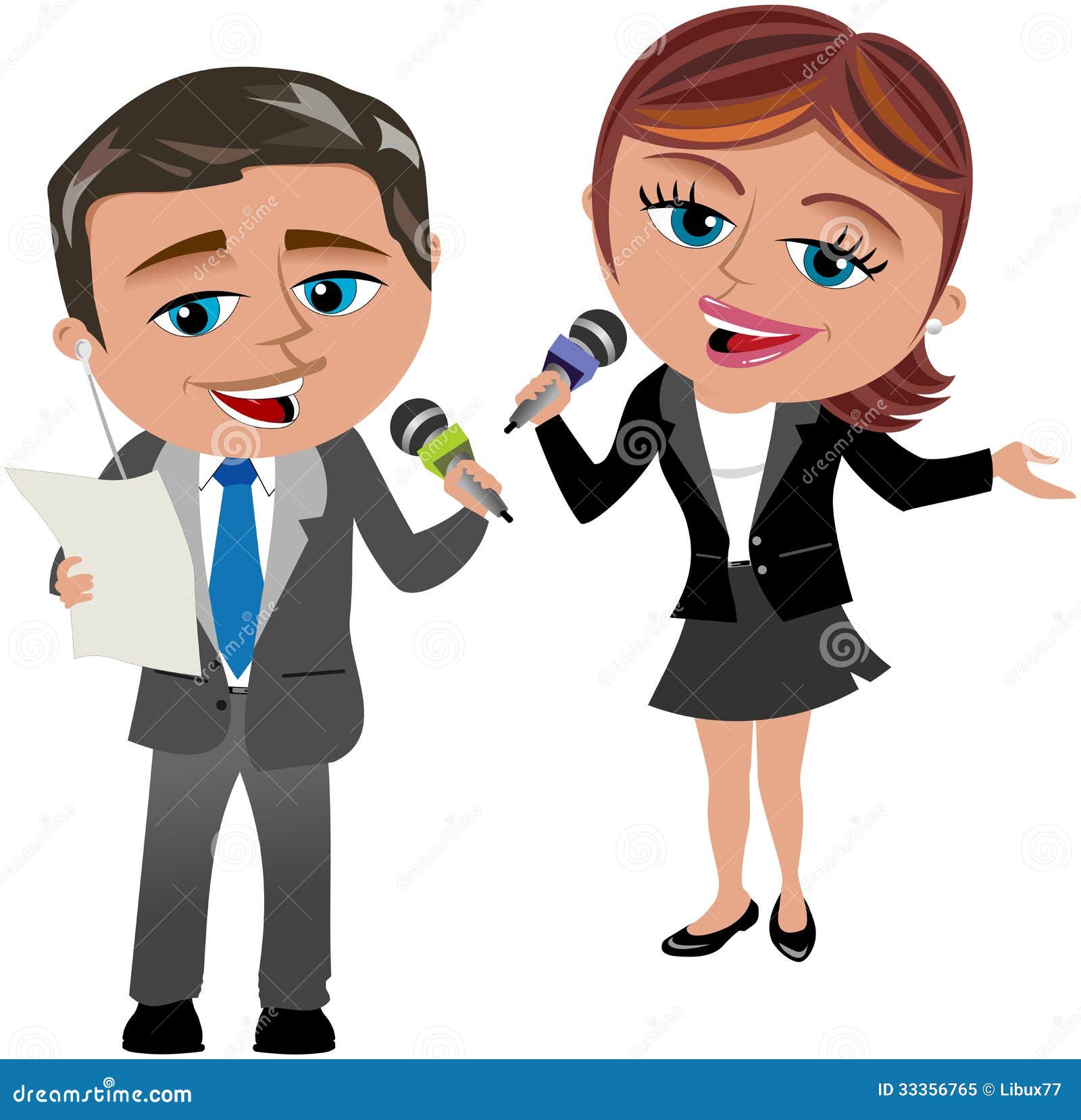 clipart newspaper reporter - photo #25