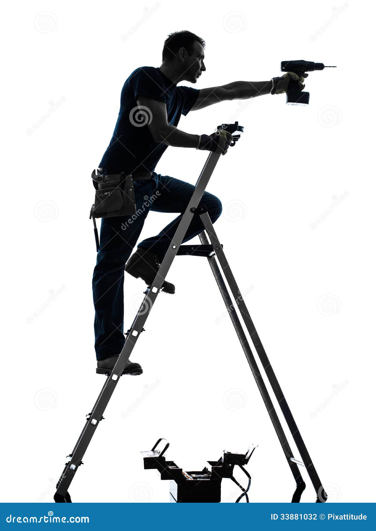 clipart man on ladder - photo #36