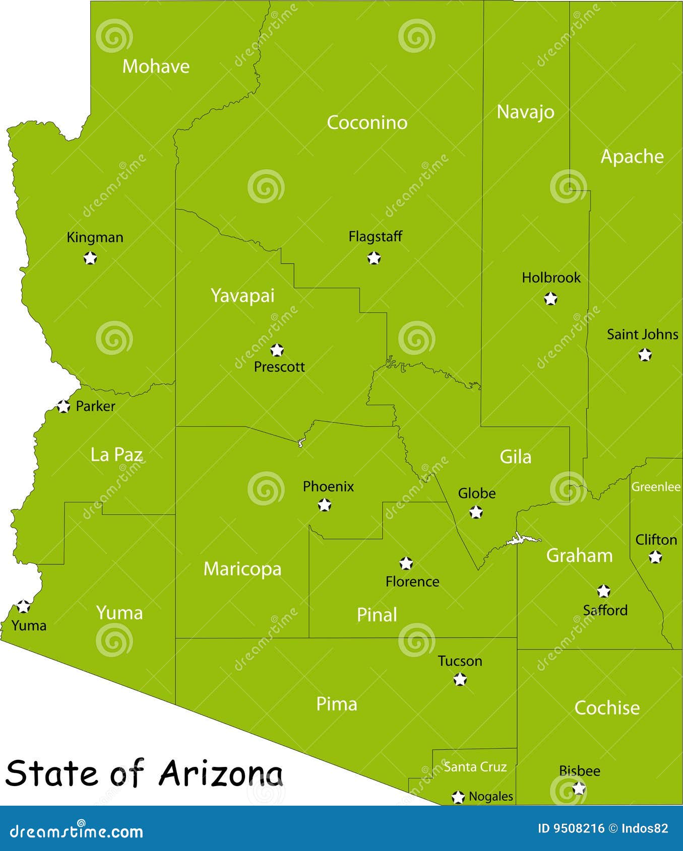clipart map of arizona - photo #16
