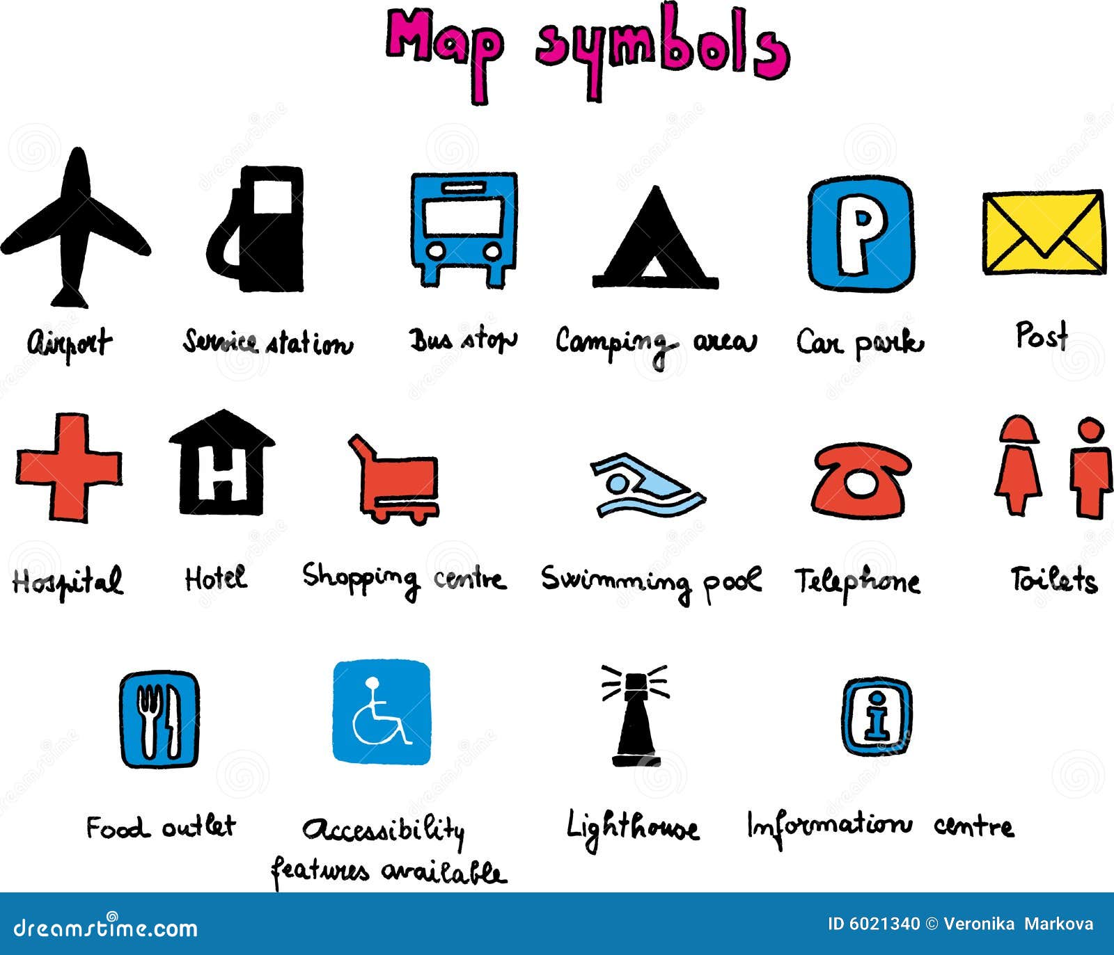 clip art for map symbols - photo #45