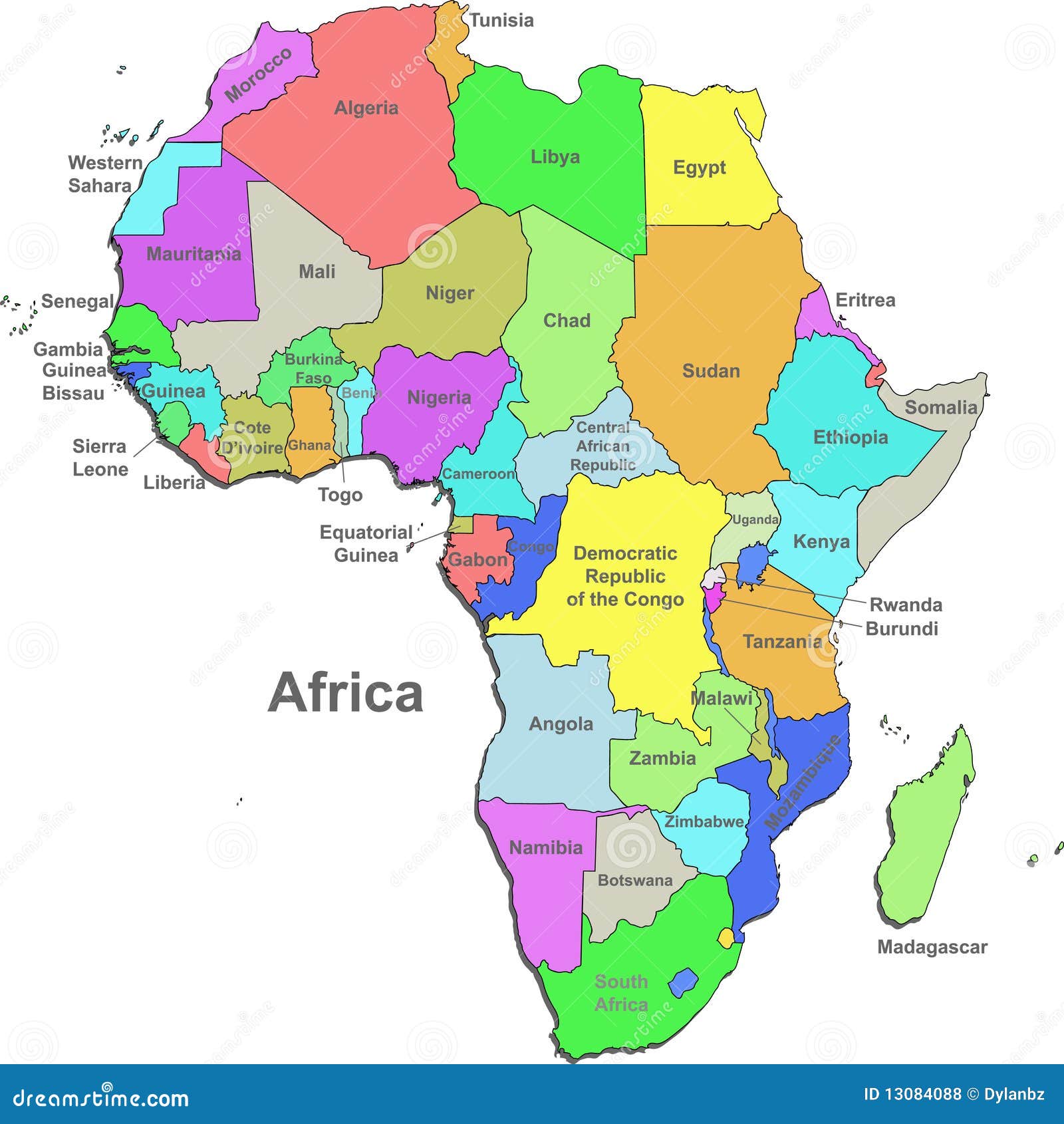 Dúvida sobre o continente africano Mapa-de-áfrica-13084088