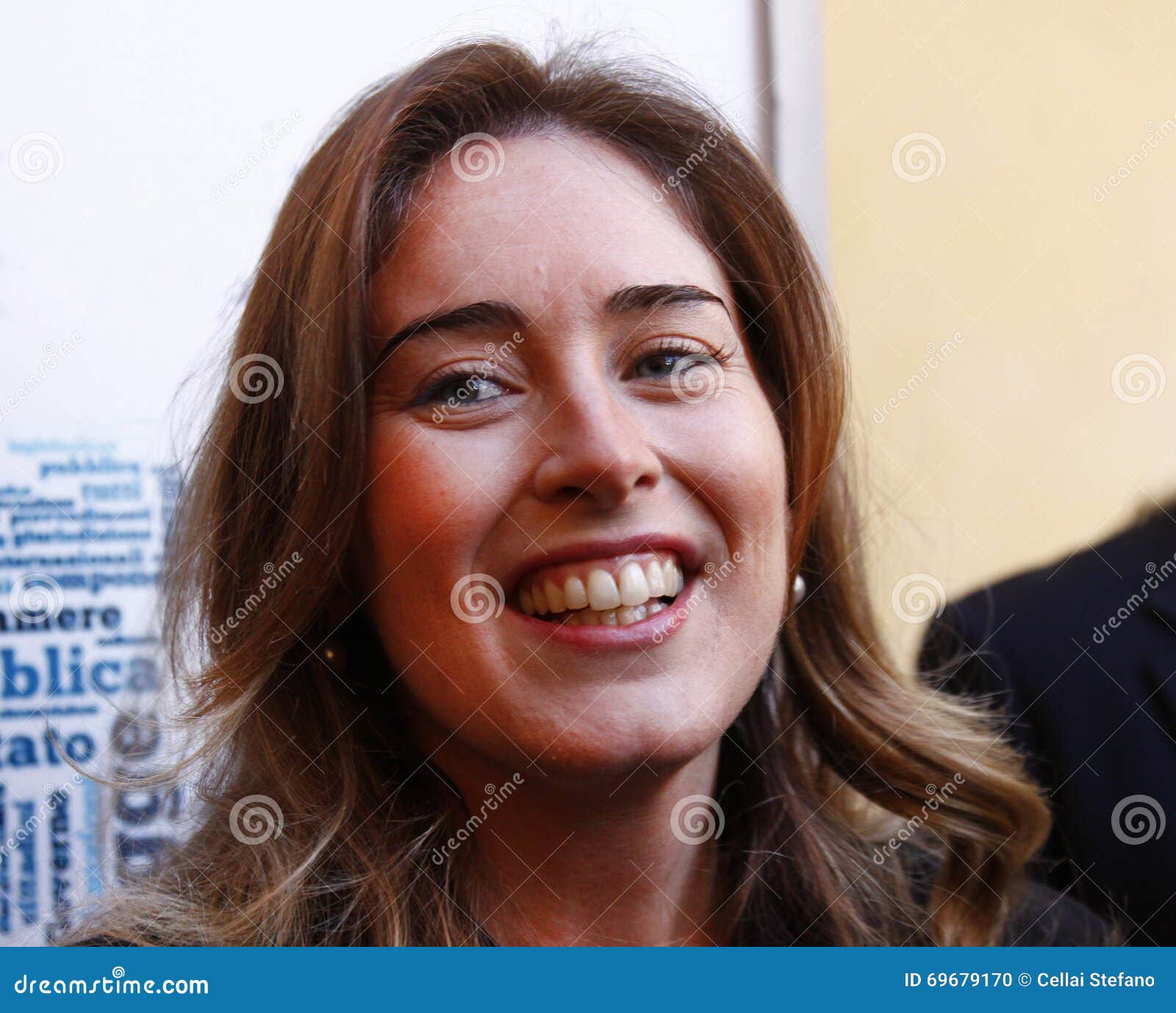 Maria Elena Boschi Redaktionelles Bild