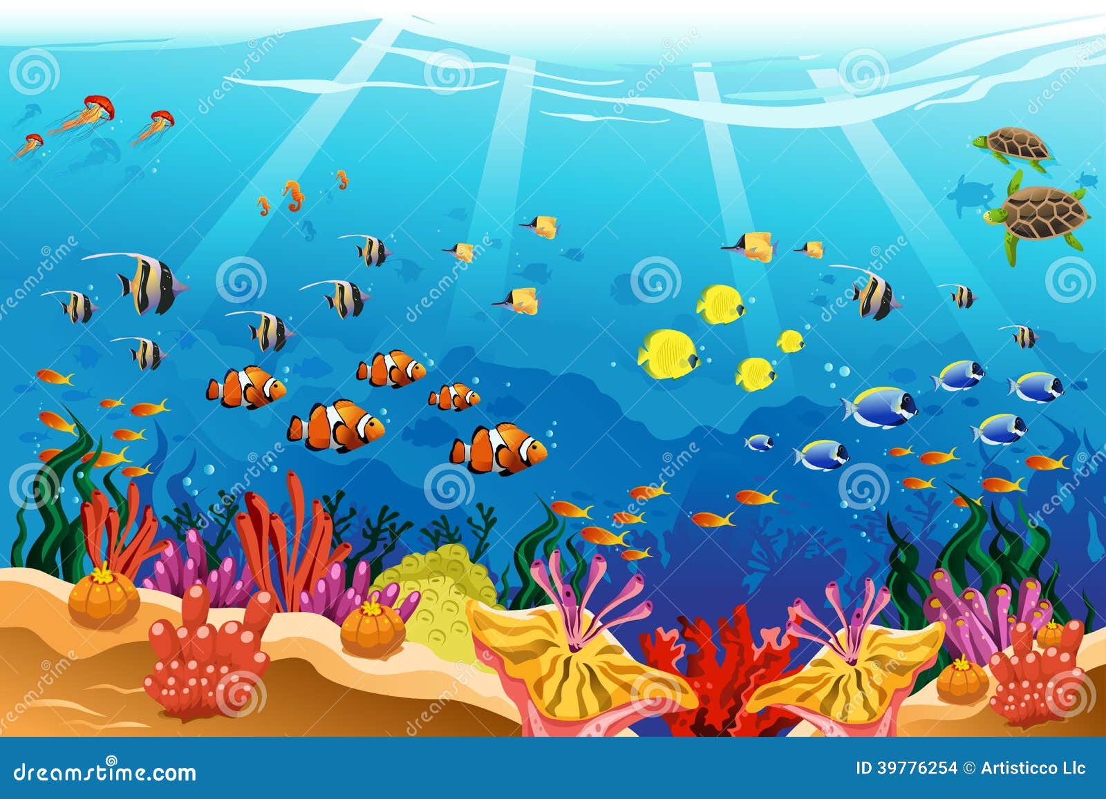 clip art ocean scenes - photo #4